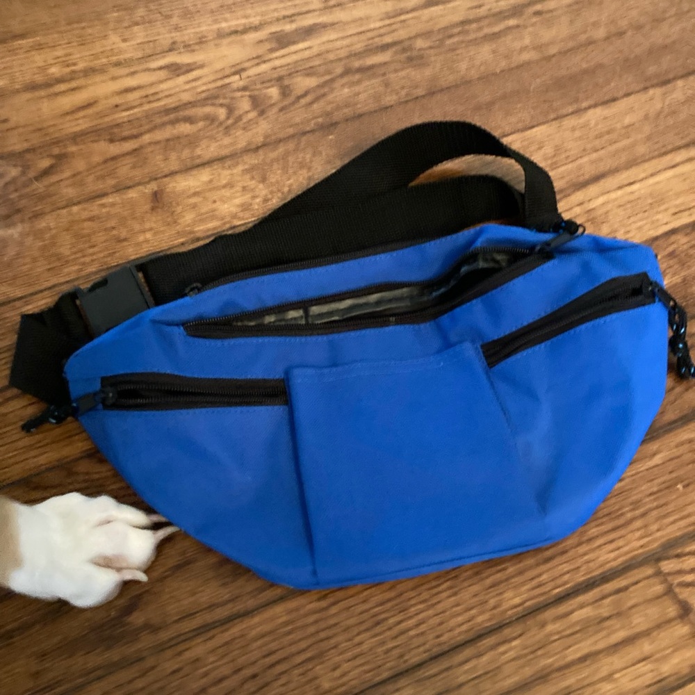 Blue Fanny Pack